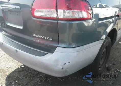 2001 Toyota Sienna Ce z USA, uszkodzony, nr VIN 4T3ZF19C71U348478